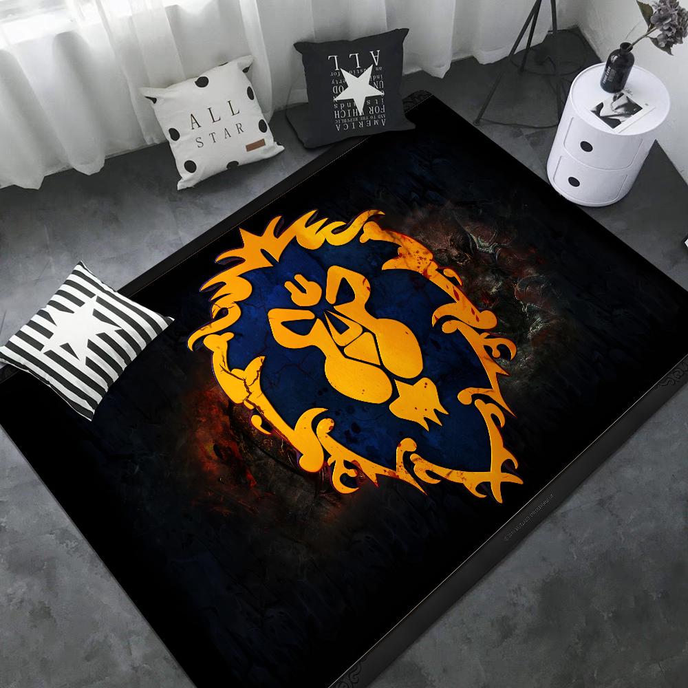 World Of Warcraft Door Mat Washable Non-Slip Living Room Sofa Chairs Area Mat Kitchen Doormat Area Rug