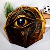 1PC Eye of Egypt Umbrella Automatic Open/close, Sturdy Iron Frame & 8-Rib Struct, Umbrella for Women & Men, Christmas Gifts