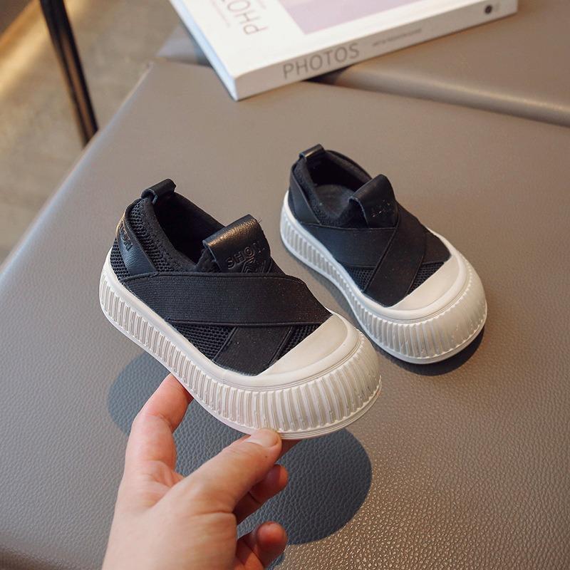 Children s Shoes Autumn New Arrivals Sneakers, Girls Casual Slip-Ons, Breathable Mesh Shoes for Toddlers and Kids (Unisex) 30