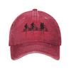Washed Baseball Cap Bikers  Summer Trucker Hat For Unisex Unisex Steve  Trendy Kpop Rock Sun Baseball Caps