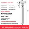 CNC T-Slot Milling Cutter with HTS Three-Sided Blade, Shank Thickness: 6, 8, 10, 12 Mm