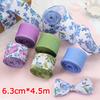 1Roll Elastic Gift Embellishments Soft Hair Accessories Woven DIY Ribbon Handicrafts Comfortable Smooth Touch 6.3cmx4.5m