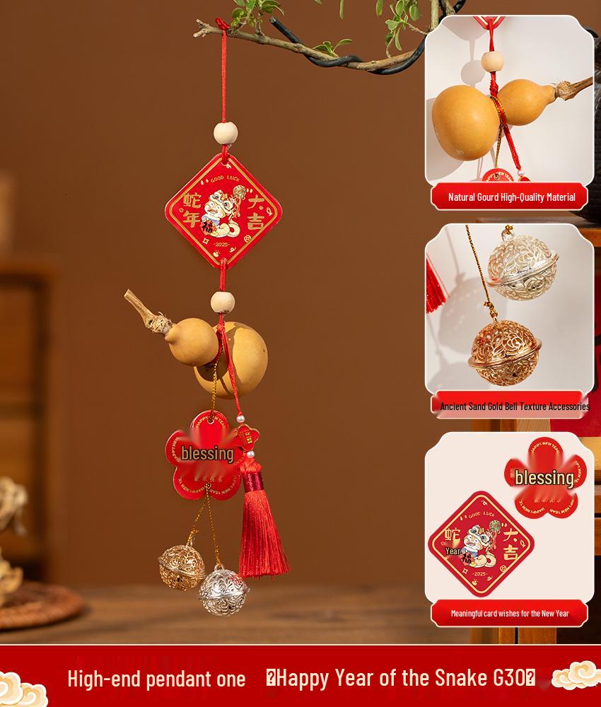 Year of the Snake New Year Spring Festival Ornaments: Auspicious Mascots & Indoor Decorations