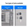304 Stainless Steel 18-Door Storage Cabinet