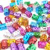 100PCS Multicolor Rings Dreadlocks Beads for Women and Girls, Braid Hair Decoration Colorful Aluminum Ring Adjustable Metal Cuff