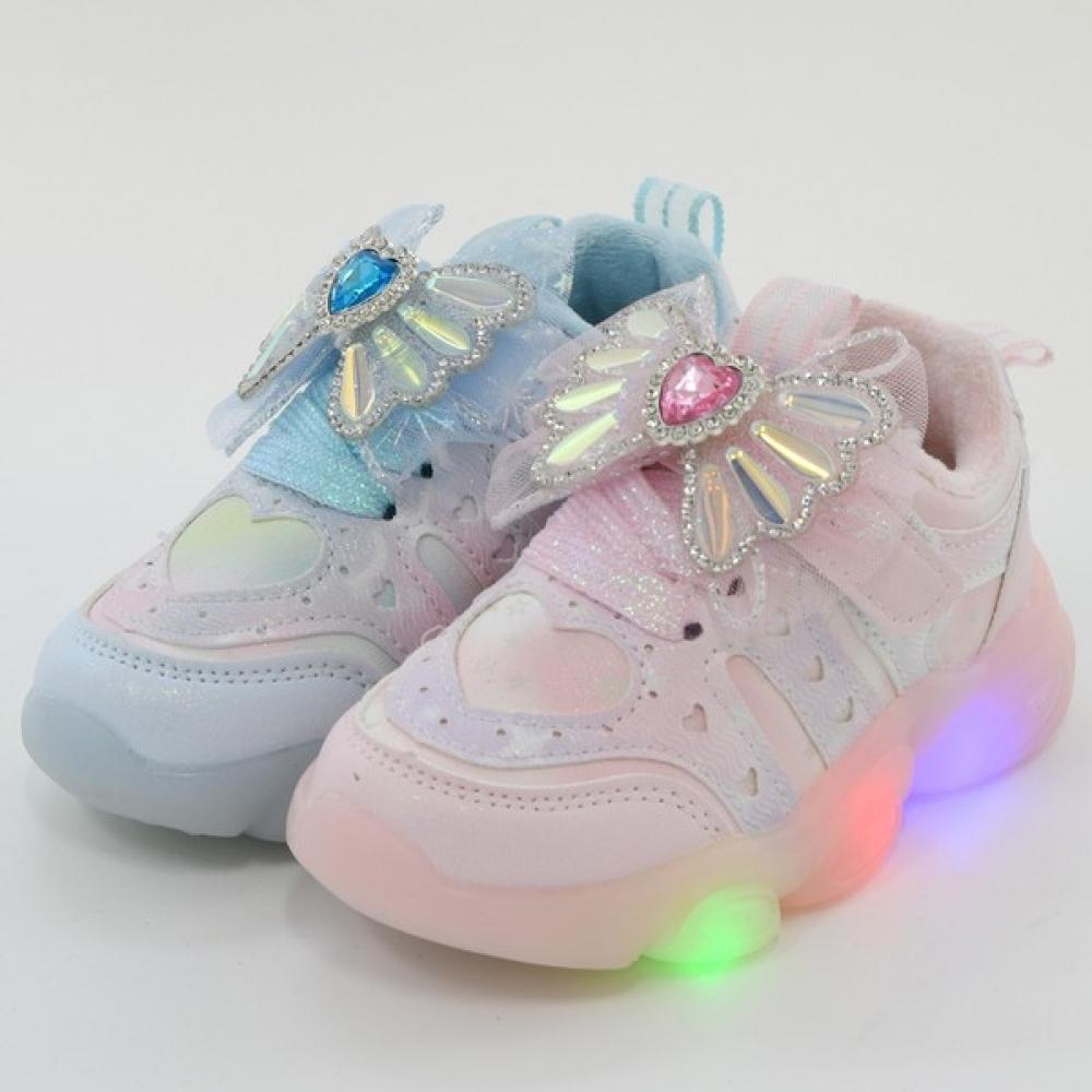

Levisfoot Rami Elsa Fur Lined Baby Kids Led Winter Sneakers Blue/190mm