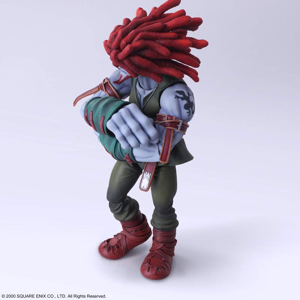 Final Fantasy IX Bring Arts Kuja Salamander PVC Painted Movable Figure &