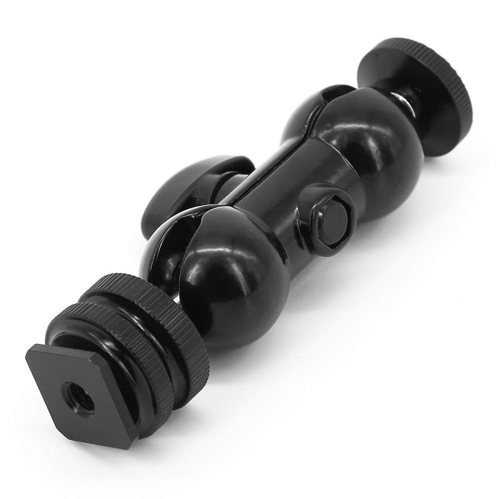 Universal Magic Arm Set with Double Ball Head and Pea Clip Monitor Bracket