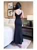 Elegant Slimming Evening Gown for Nightclub and Spa