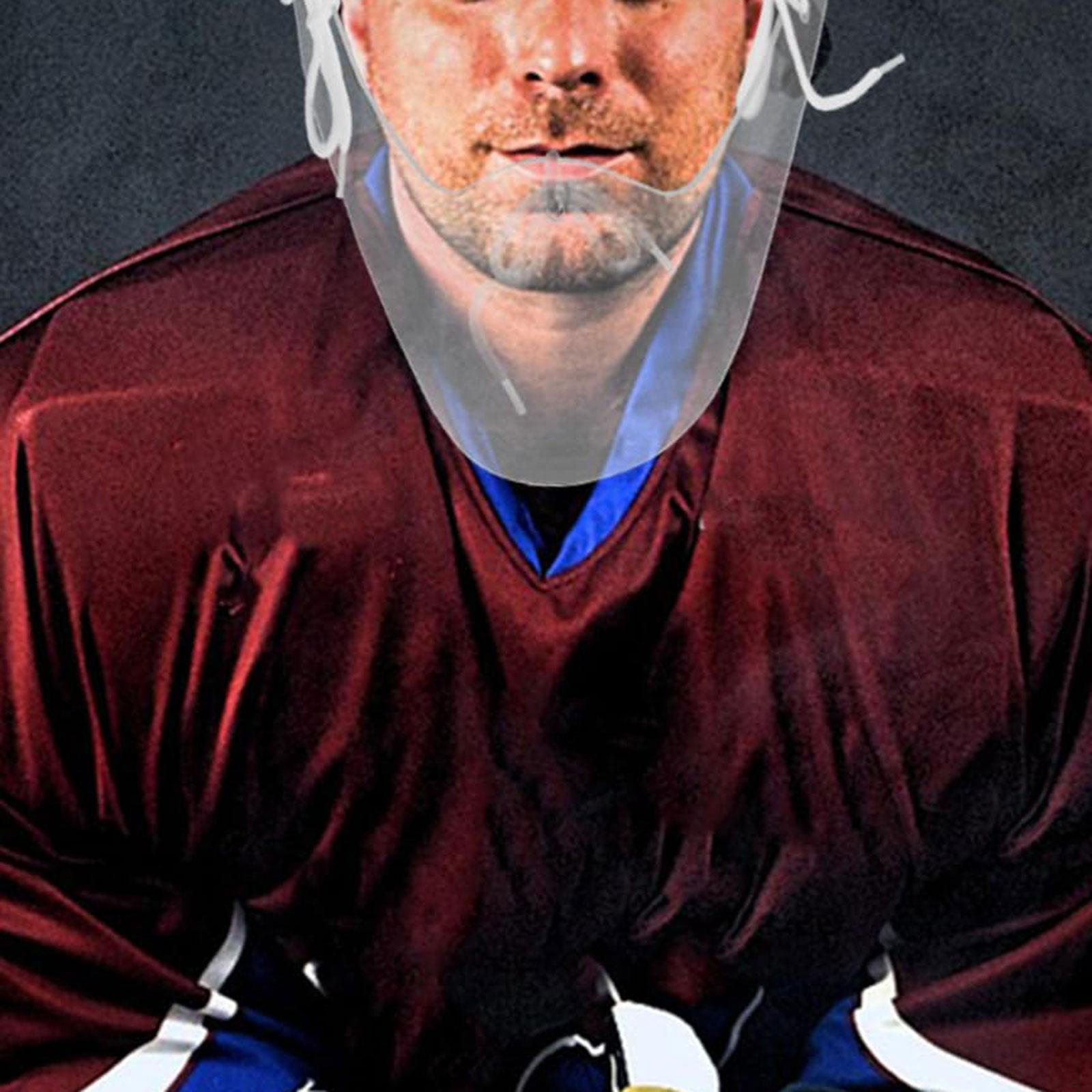 Защита шеи для хоккея, защита от царапин, профессиональная, сменная, удобная, защита горла для хоккейного вратаря