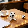Creatief Verjaardagscadeau voor Jongens 3D Geprinte Voetbal Figuurtje, Gearticuleerd Voetbal Bureau Speeltje, Sportbal Unieke Fan Liefhebbers Vriendje Verzamelspeeltje,