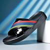 Zapatos de Playa Casuales para Hombre Antideslizantes Suela Blanda Moda Verano Chanclas Sandalias Deportivas Masculinas Nuevas Pantuflas de Diseñador para Hombre