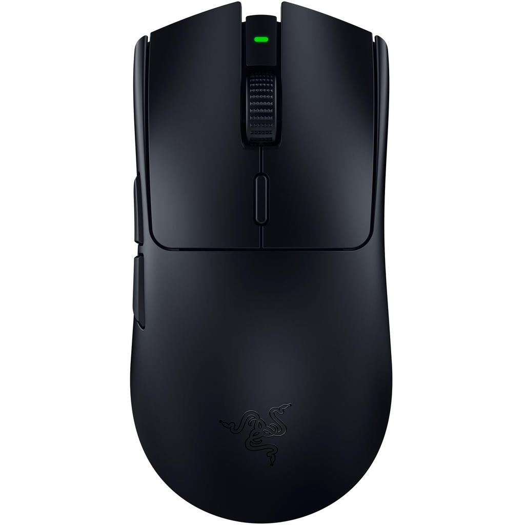 Razer Viper V3 en lett trådløs spillmus ideell for både klo- og fingertuppgrep. Funksjoner inkluderer en Focus Pro 30K optisk opptil 280 timers