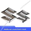 For Vitara Swift CELERIO Dzire Alto Front Grill Rear Trunk Hood Sline  Car Accessory ABS Black SUZUKI Logo Emblem Sticker