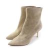Pristine LOUIS VUITTON short boots Ultimate Line Monogram heel 38 1A950H Used
