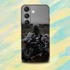 D-DucatiS P-Panigale V4 Telefontok Samsung S25,S24,S10,S22,S21,S20,S23,Ultra,Plus,Lite,FE készülékekhez, Puha Szilikon Fekete Borító