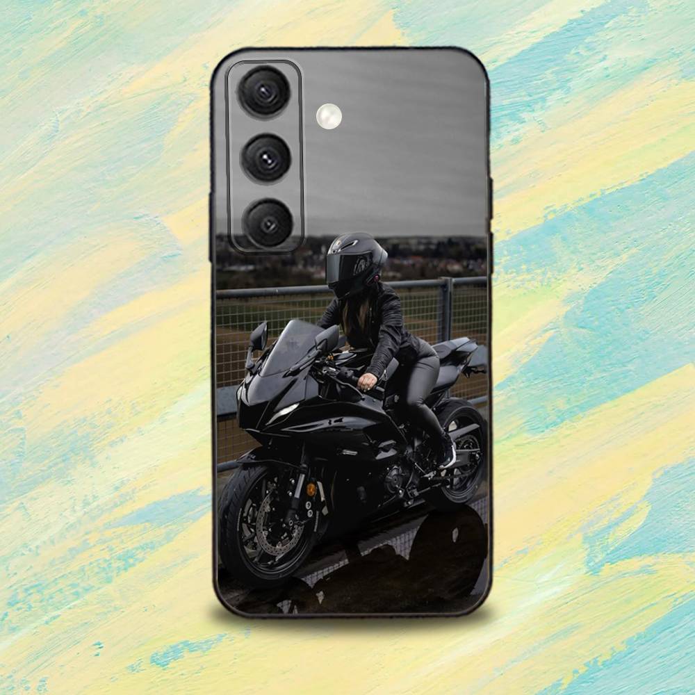 D-DucatiS P-Panigale V4 Telefontok Samsung S25,S24,S10,S22,S21,S20,S23,Ultra,Plus,Lite,FE készülékekhez, Puha Szilikon Fekete Borító