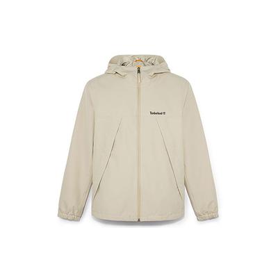 Giacca Impermeabile Antivento Casual da Esterno Uomo Giacca Beige Chiaro A6GJB-071