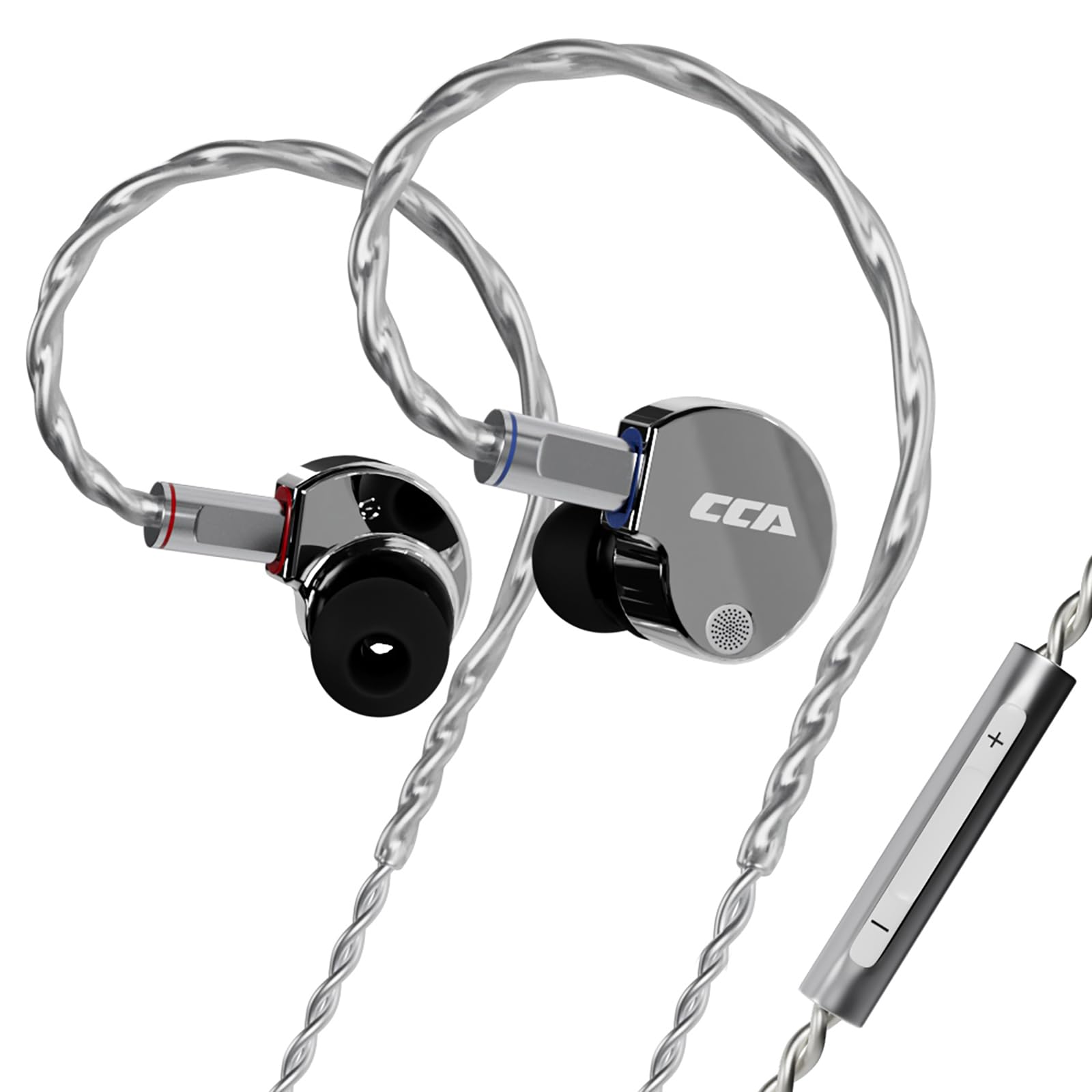 

Linsoul CCA Phoenix Dynamic Detachable HiFi Harman Curve Sound with Expert Powerful Drivers LCP Premium Metal Construction Ergonomic Detachable