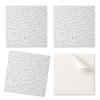 Set of Self-Adhesive Vinyl Tiles Delicate Leaf Pattern 20x20x20 Cm
