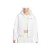 Therma-Fit FW25 Sportovní oblečení Větrovka Windrunner Péřová Prošívaná Jednobarevná Zapínání na Zip Teplá Bunda s Dlouhým Rukávem Dámské svrchní oblečení HV5106-100