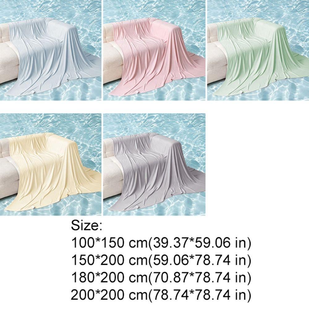 Lightweight Throw Blanket Ultra Soft Air Conditioning Quilt Practical Summer Cooling Blanket Sofa