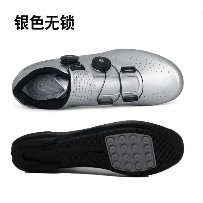 Scarpe da Ciclismo Uomo Donna Con Compatibilità Tacchette Strada MTB Bici Traspiranti Suola Rigida Calzature Performance