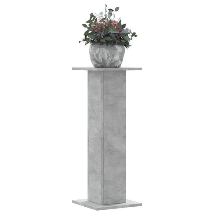 VidaXL Plant Stands 2 Pcs Concrete Grey Engineered Wood, Flower Stand, Pot Stand, Plant Stand 3307867
