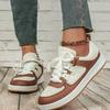 Board Shoes Mesh Casual Sneakers Fashion Flat Shoes Low-cut Leisure Sports Shoes Outdoor Walking Flats Casual Versatile
