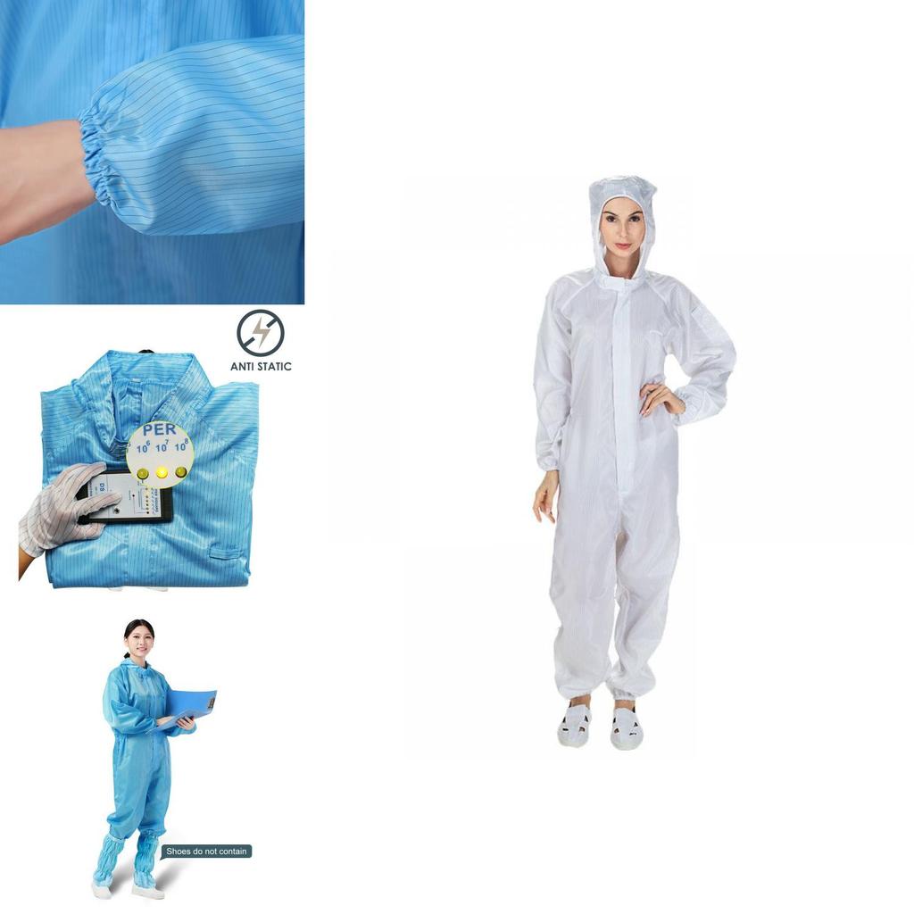 Premium Unisex Schutzoverall mit Kapuze für vollständige Isolation und Sicherheit