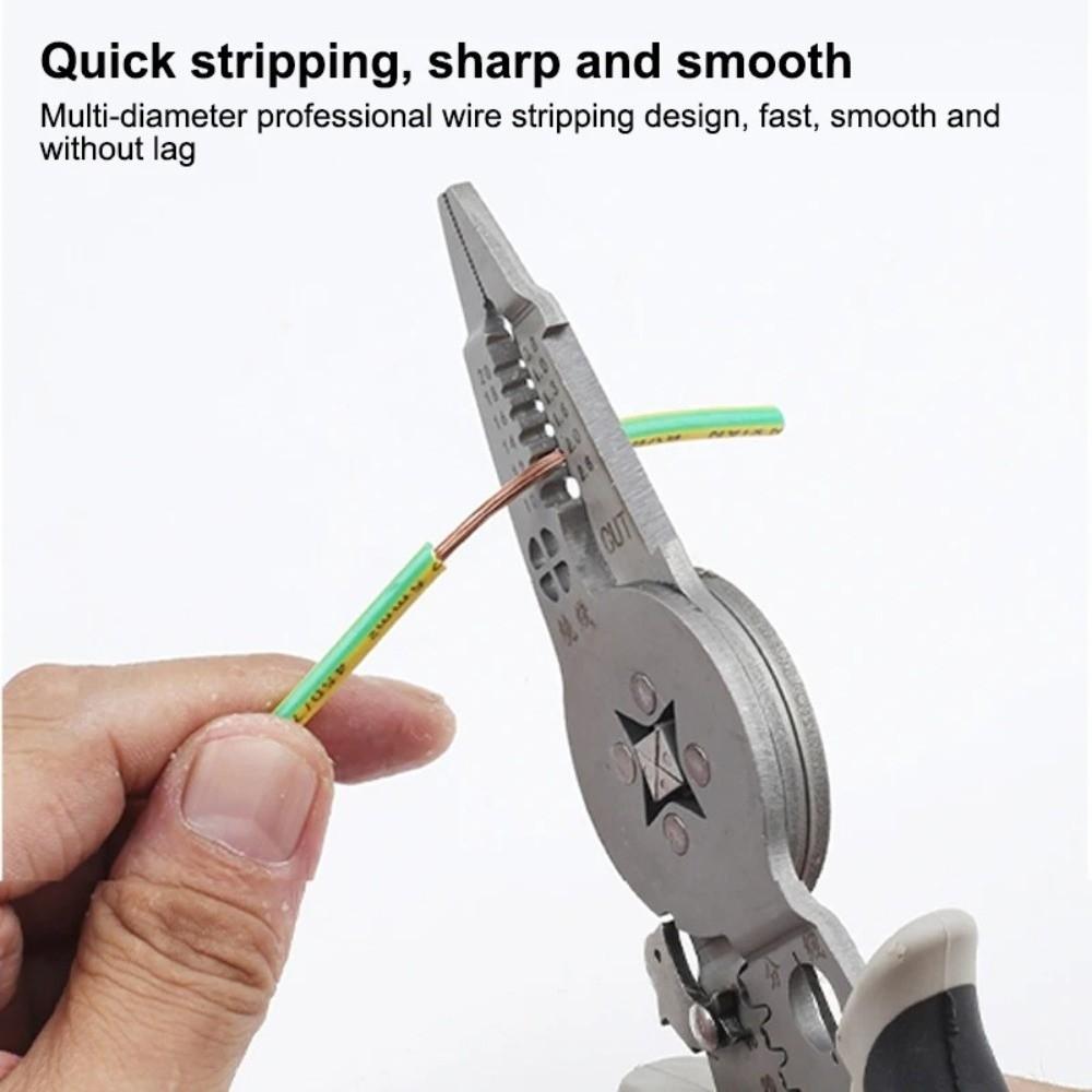 Multi-Purpose Wire Stripper Pliers Stripping Electrician Repair Tool Cable Work