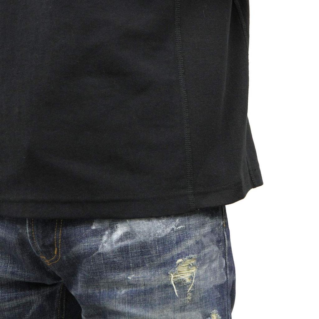 Short Sleeve Cotton Standard Short Sleeve with Pocket Reverse Short Sleeve Pocket Black M [Champion] 100% 9.4oz T-Shirt Weave(R) T-Shirt Men's C3-P318