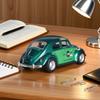 1:36 Maggiolino Verde Retrò Carino Modello di Auto in Lega, Meccanismo a Retrazione, Portiere Apribili, Regalo per Bambini/Giocattolo per Ragazzi/Decorazione Modello di Auto/Regalo di Natale