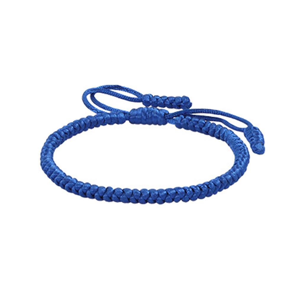 Handmade Blue Beads Bracelet Portable Braided Bracelets Set Elegant Wristband Accessories For Men And Women