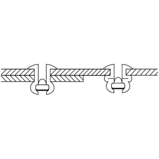 EBI AP Rivet AP64 (1000 pieces) 6-4