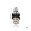 4pcs Clamp-in Car Tyre Valves TR48E V-5 ENKEI Wheels Motorcycle Inner-Mount High-performance Custom Wheels Tubeless Valve Stems