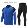 Mens Kids Long Sleeve Sports Training Set - Football Soccer Basketball Uniform Outfit Breathable Synthetic Fabric All-Season