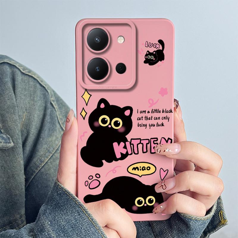 For Vivo Y36 4G Russia Phone Case Cute Astronaut Back Cover Vivo Y 36 Funda Soft Liquid Silicone Camera Protection Bumper Coque