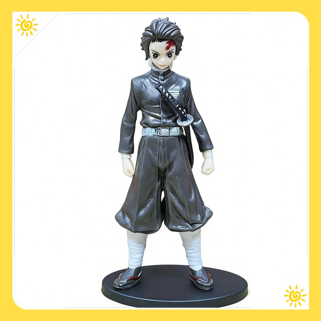 @ Anime Demon Slayer Kimetsu no Yaiba Figure Nezuko Tanjirou Mitsuri Shinobu Zenitsu Kyoujurou Action Figural Model Toy Gifts
