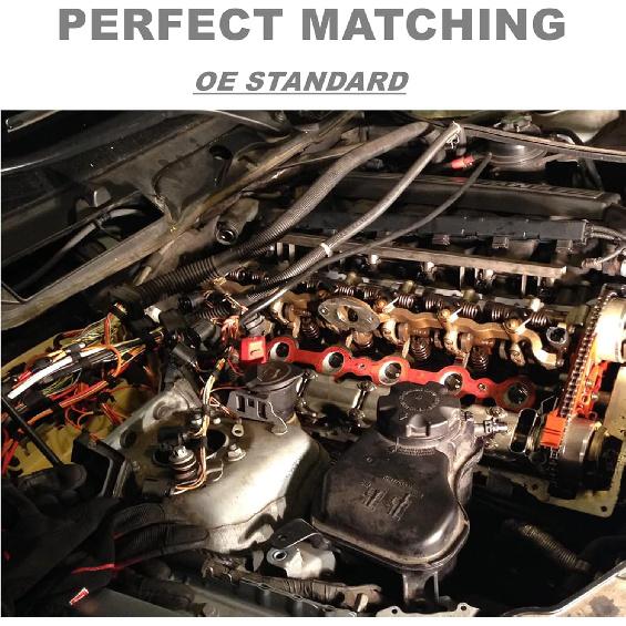 

AUCERAMIC 11127536785 Engine Valve Cover Gasket with Spark Plug Tube Seal Fit for 2006-2007 BMW E90 E91 E92 E93 325i 325xi 330i 330xi, E60 E61 525i