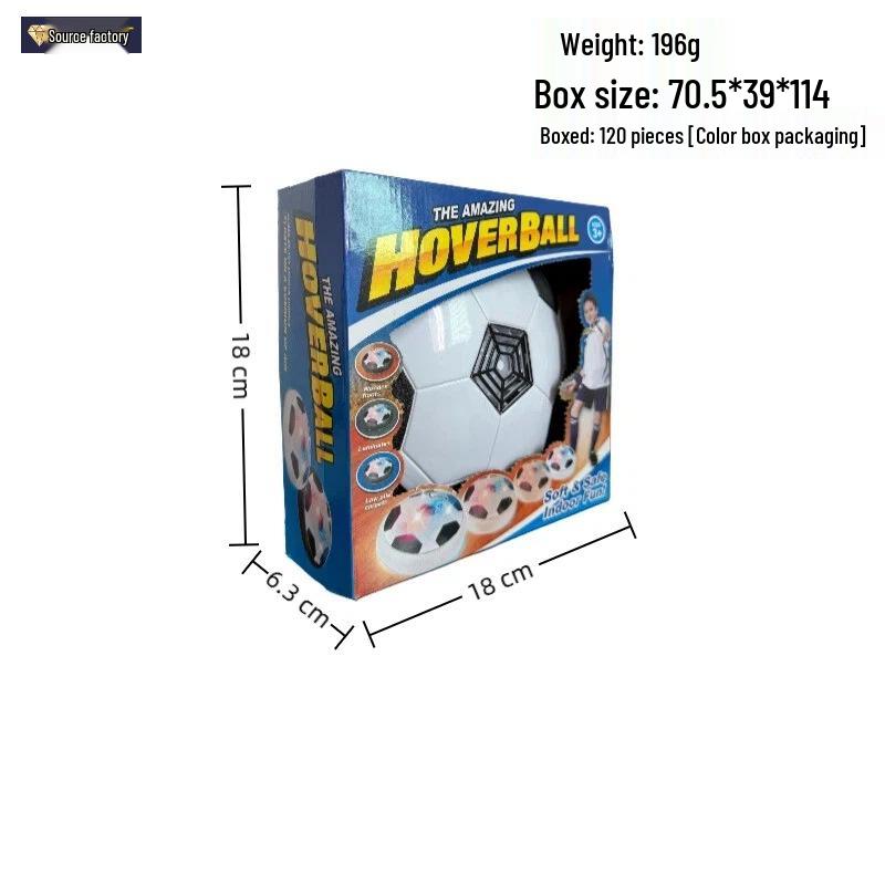 Children's Indoor LED Hover Soccer Ball with Music - Parent-Child Floating Kick Toy