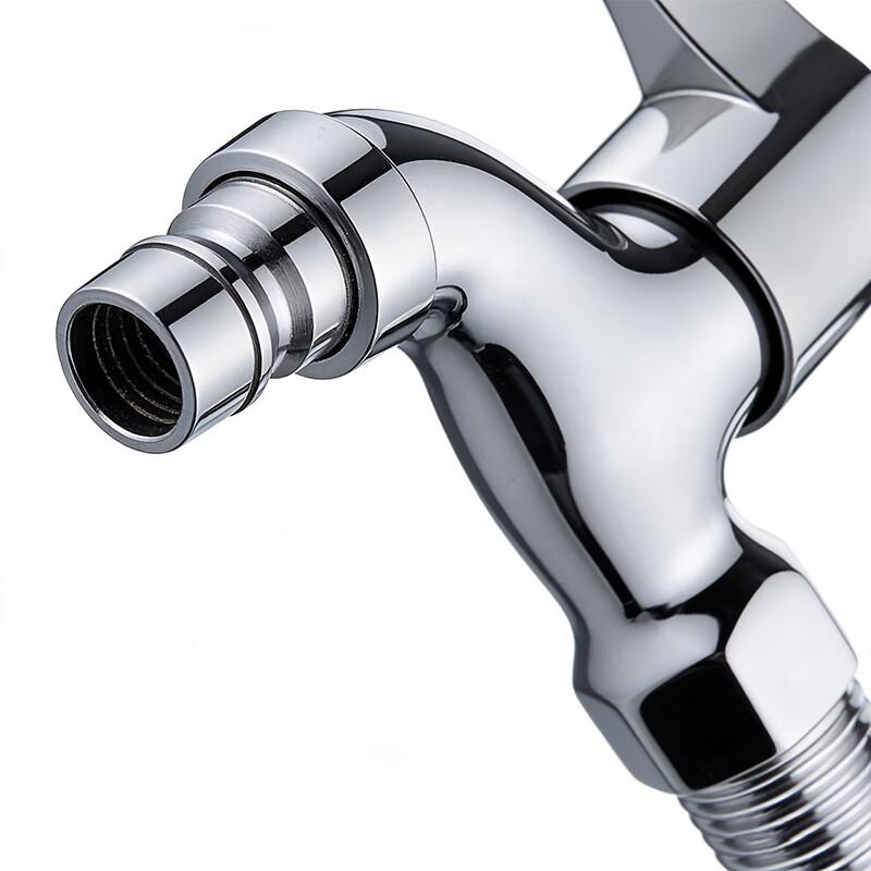 Kran do pralki ze stali nierdzewnej