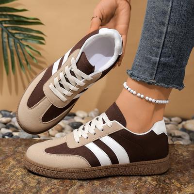 New Retro Flat, Breathable and Versatile Women's Plus-size Sports Shoes