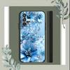 2016 Luxury Flower B Phone Case For Samsung S25,S24,S21,S22,S23,S30,Ultra,S20,Plus,Fe,Lite,5G Black Cover