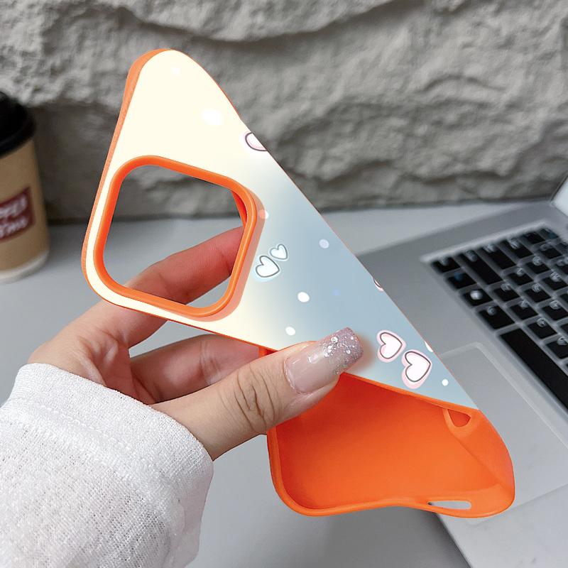 Blue Line Chirstmas Tree Design Shockproof Case for iPhone 17 16 15 14 Pro Max 13 Air - Flexible TPU Cover with Leather Texture