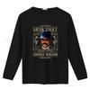 Skin That Smoke Wagon Iconic Western T Shirt vintage Washed Comfortable homme designer clothes Stretched Breathable