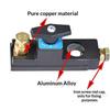 Car Battery Disconnect Switch 12V-24V Brass Conductor Anti-Leakage Cut Off Switch for Off-road Vehicle Yacht ATV Repair