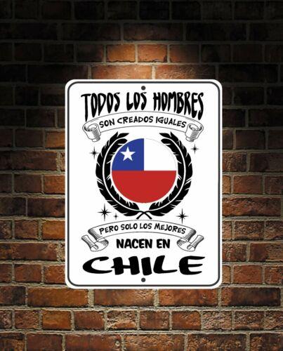 Los Mejores Nacen En Chile  Predrilled Aluminum SignAluminum 20x30cm（7.8x11.8inch）
