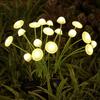 Pilzform Solar-LED-Lichterkette, Wasserdichte Outdoor-Campinglichter, Quallen-Design mit Windbetrieb
