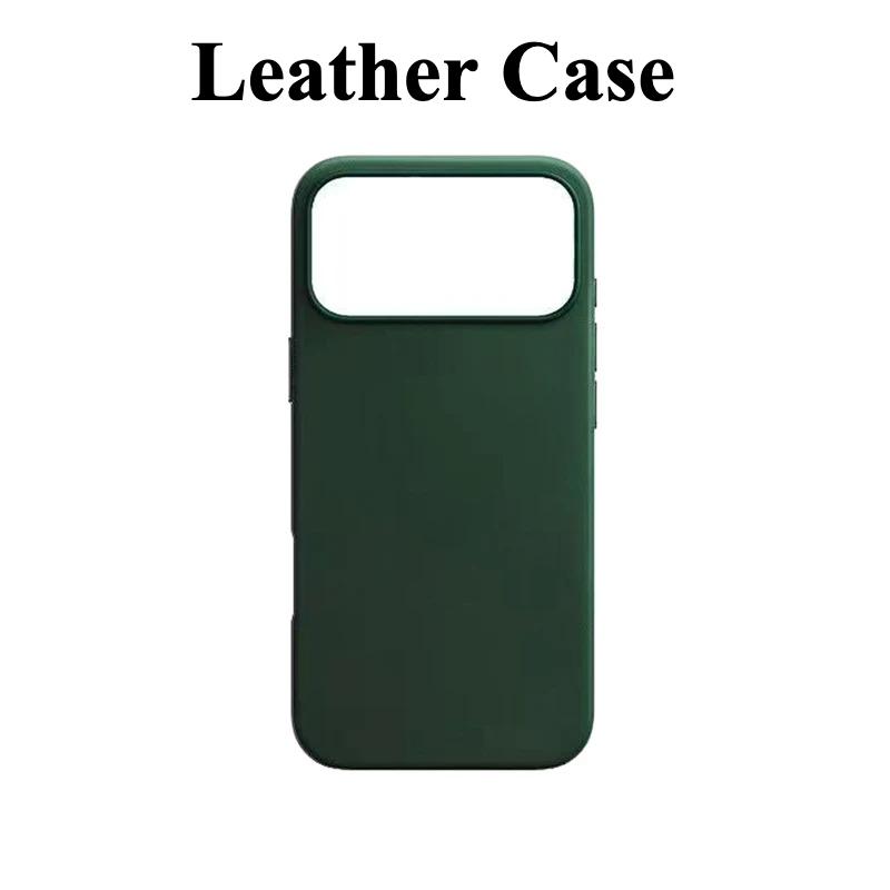 Funda de cuero Sle para negocios para funda Apple Magsafe para IPhone 17 Pro Max 17 Air Carga inalámbrica Cubierta magnética 16 15 14 13 Pro Max